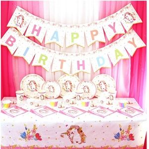 130+ Unicorn Party Set